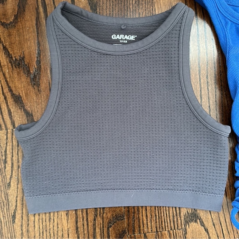 garage crop top